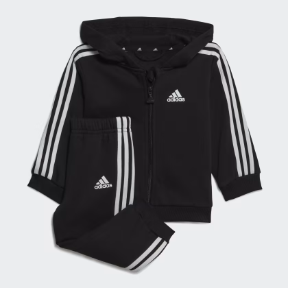 Детски екип Adidas ESSENTIALS FULL-ZIP HOODED JOGGER SET
