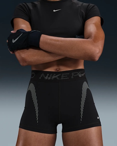 Дамски къс клин Nike W NP DF MR 3IN SHORT TT GRX