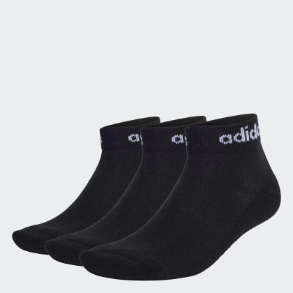 Чорапи Adidas Think Linear Ankle Socks 3 Pairs