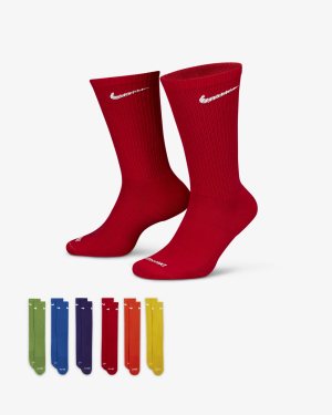 Чорапи Nike U EVERYDAY PLUS CUSH CREW 6PR