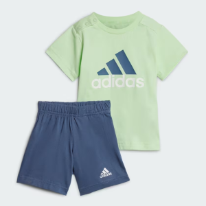 Детски екип Adidas ESSENTIALS LINEAGE ORGANIC COTTON TEE AND SHORTS SET