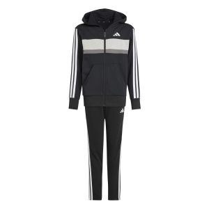 Детски екип Adidas J 3S TIB FL TS BLACK/W