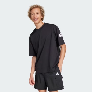Мъжка тениска Adidas ESSENTIALS LOOSE FIT 3 BAR LOGO TEE